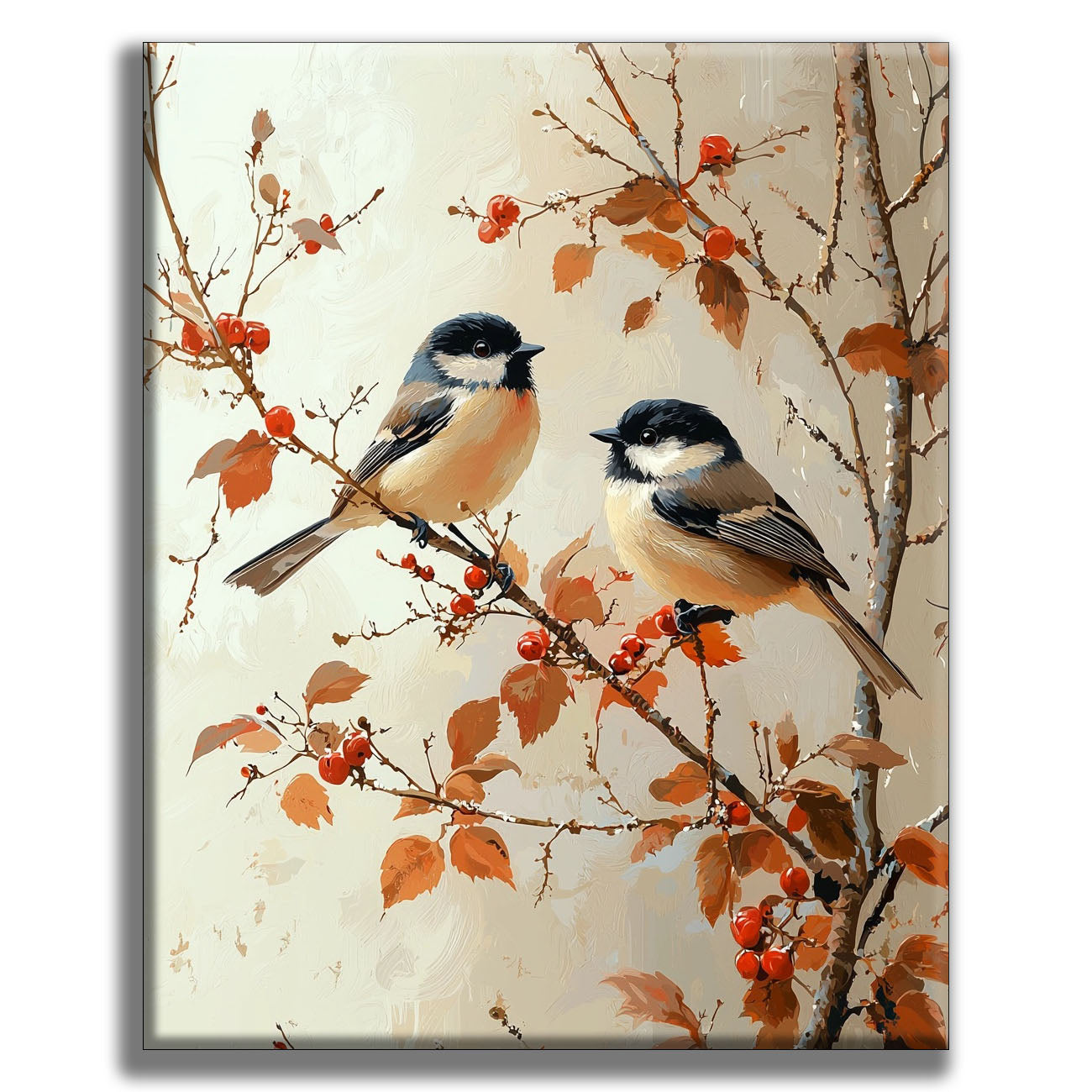 Tropischer Tukan vor Sonnenstrahlen - Malen nach Zahlen