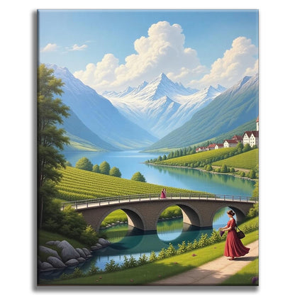 Alles Gute zum Muttertag - Malen nach Zahlen