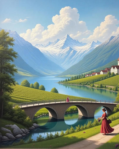 Alles Gute zum Muttertag - Malen nach Zahlen