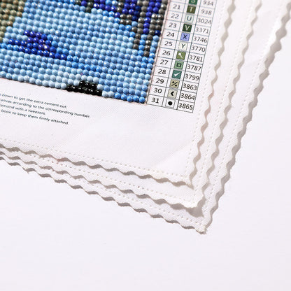 Idyllischer Waldbach - Diamond Painting