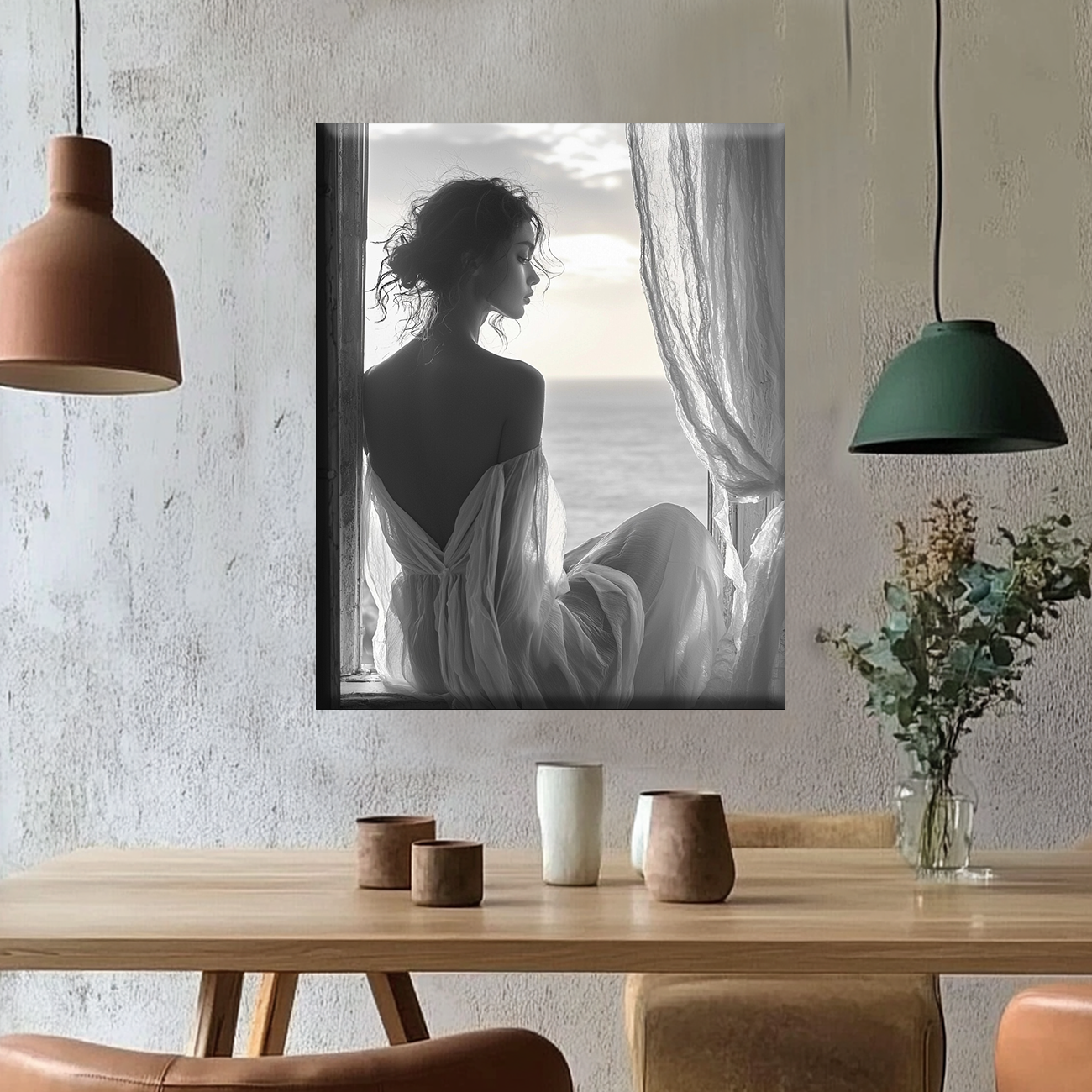 Meerblickträume - Malen nach Zahlen